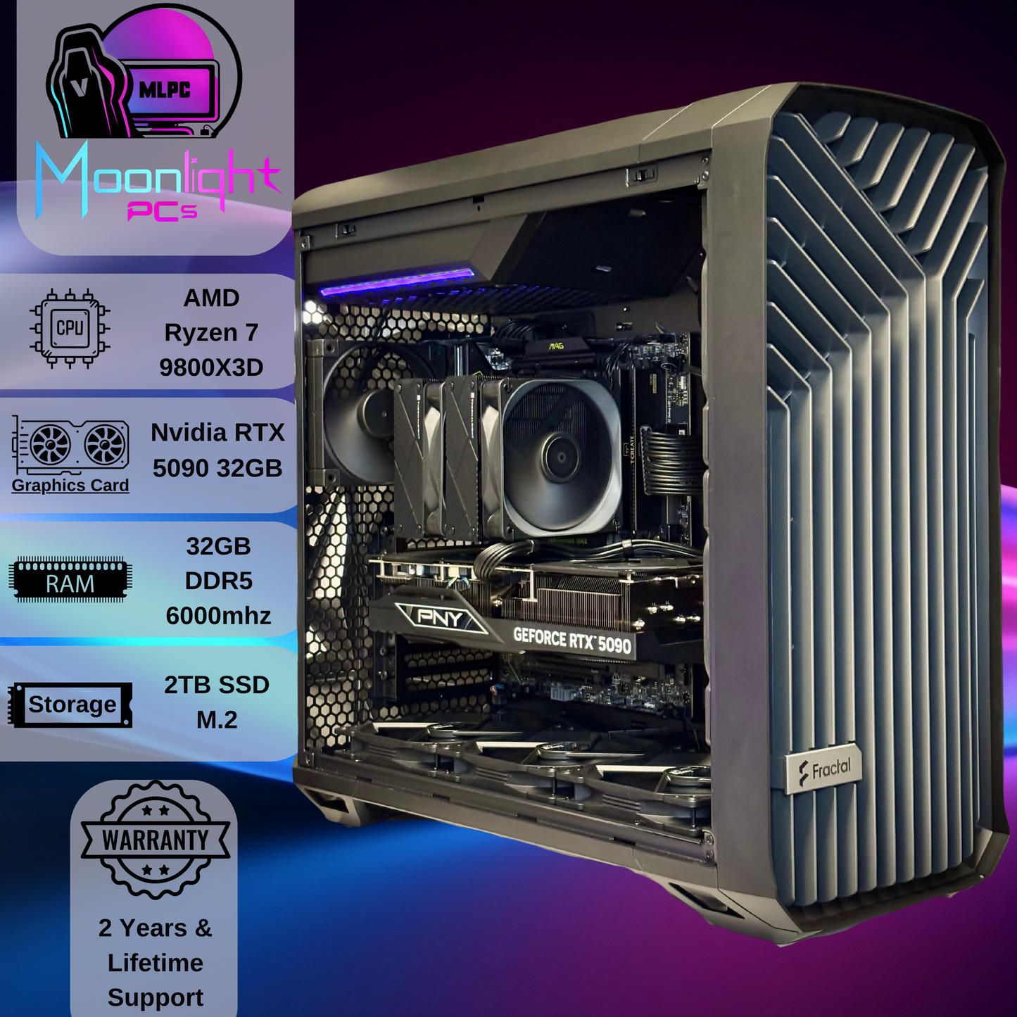 Nova Torrent Blackout - Ryzen 7 9800X3D / RTX 5090