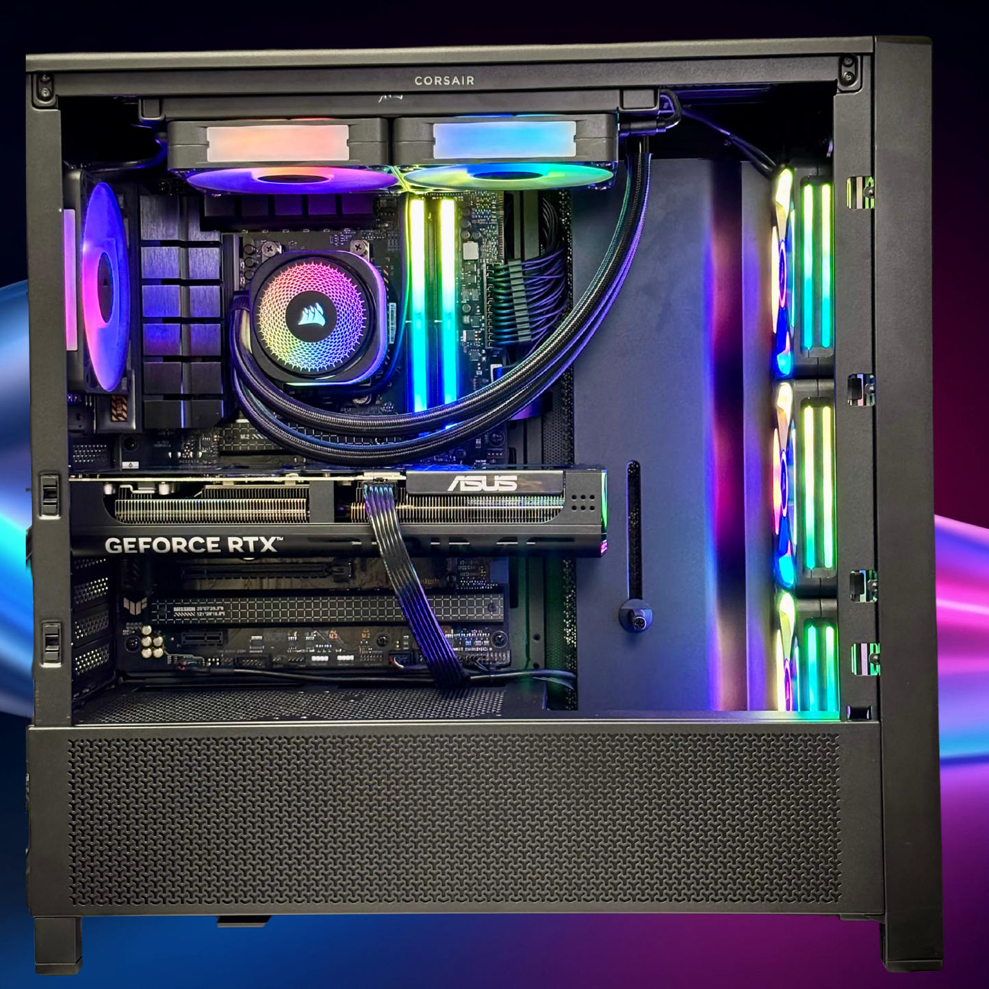 Dark Corsair Pearl - Ryzen 7 7700x / RTX 5070