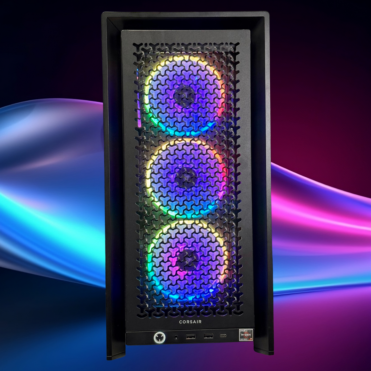 Dark Corsair Pearl - Ryzen 7 7700x / RTX 5070