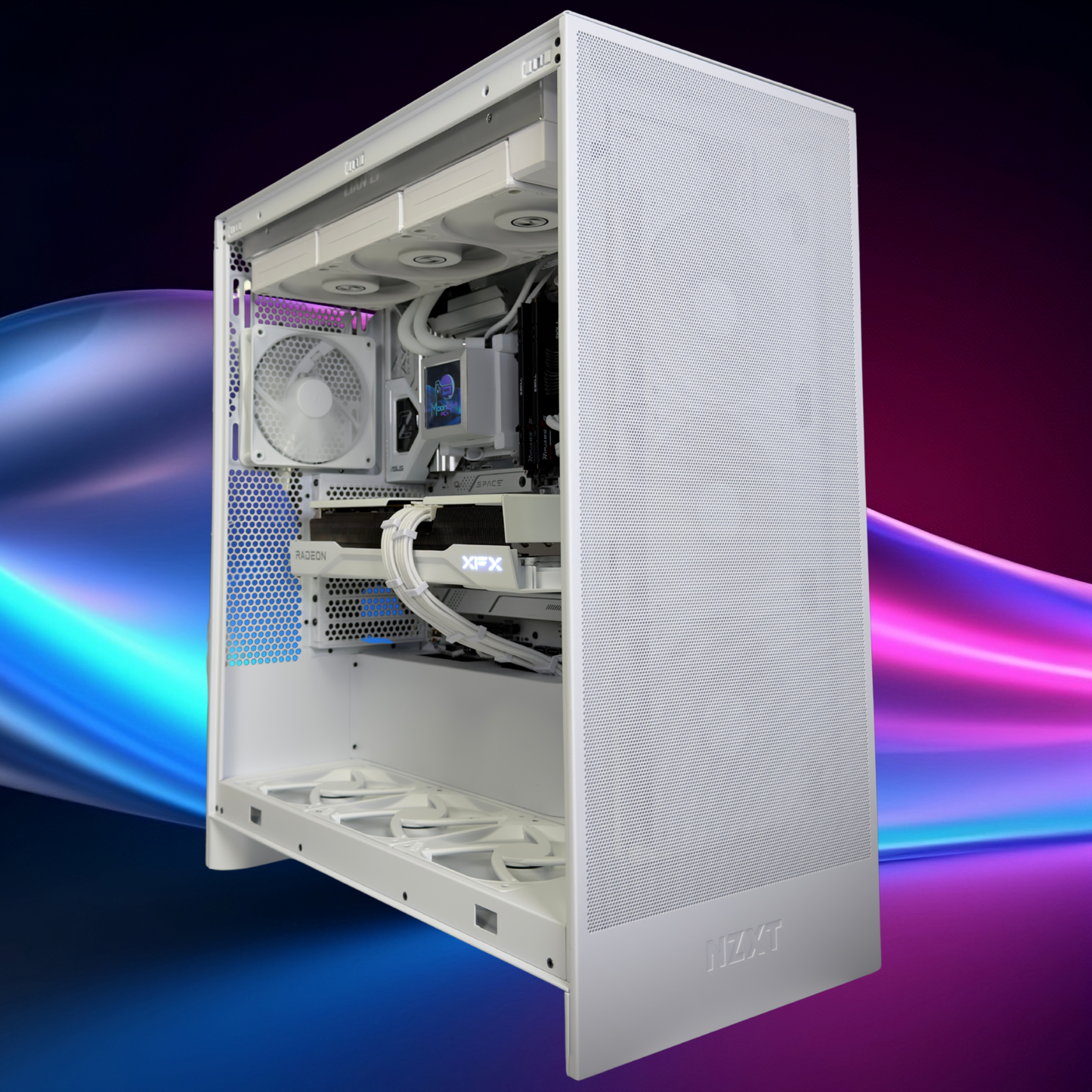 White Out Eclipse XT - Ryzen 7 9800X3D / RX 9070 XT