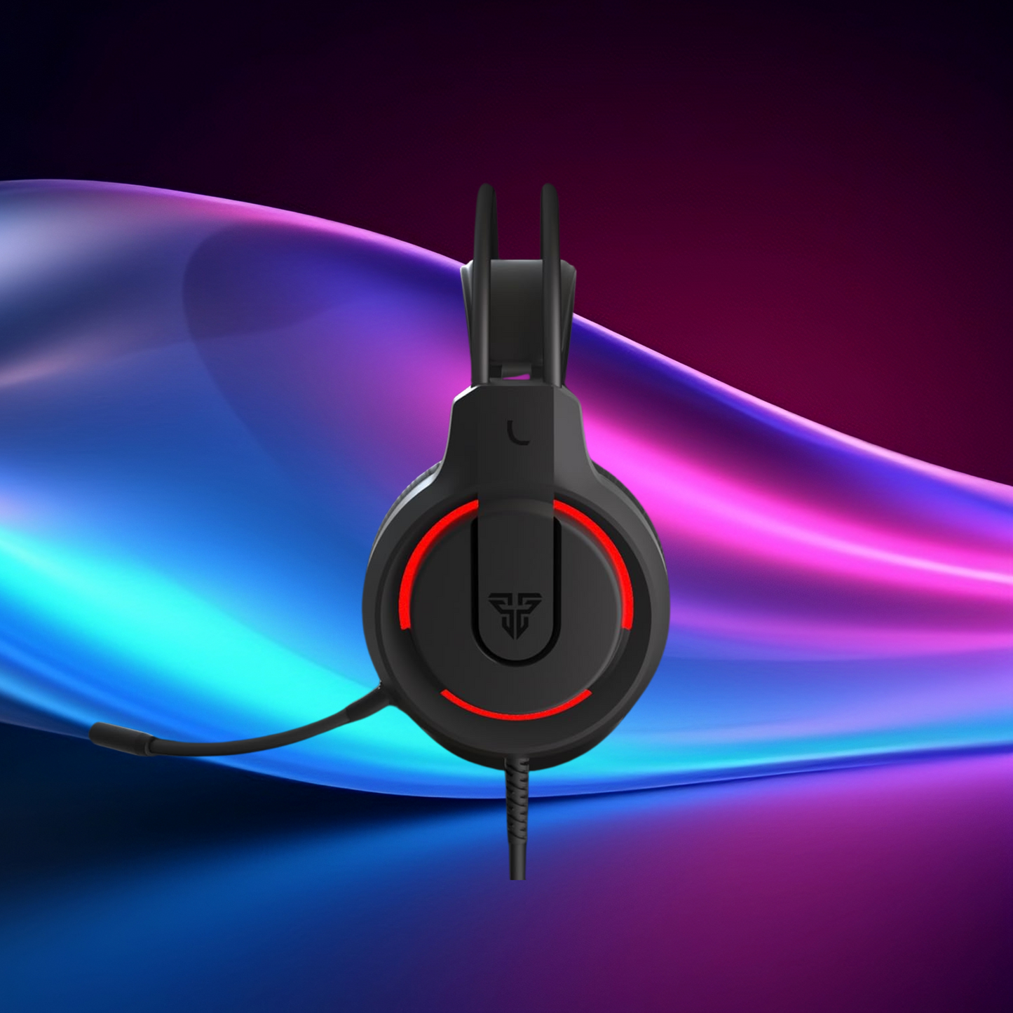 (Black or White) FANTECH 5-in-1: Keyboard, Mouse, Headset, Mouse Pad, & Headset Stand RGB Set
