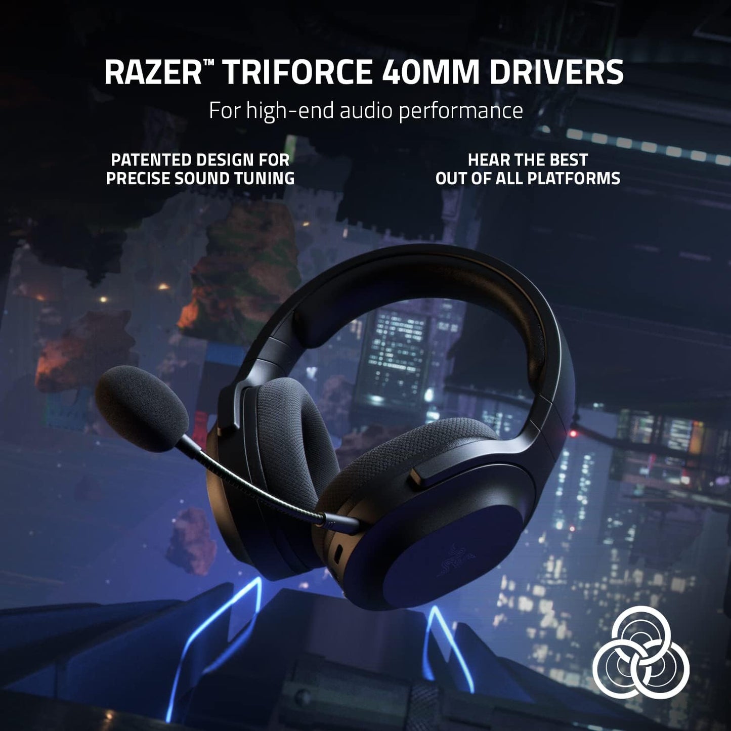 (Black or White) Razer Barracuda X Wireless Gaming Headset