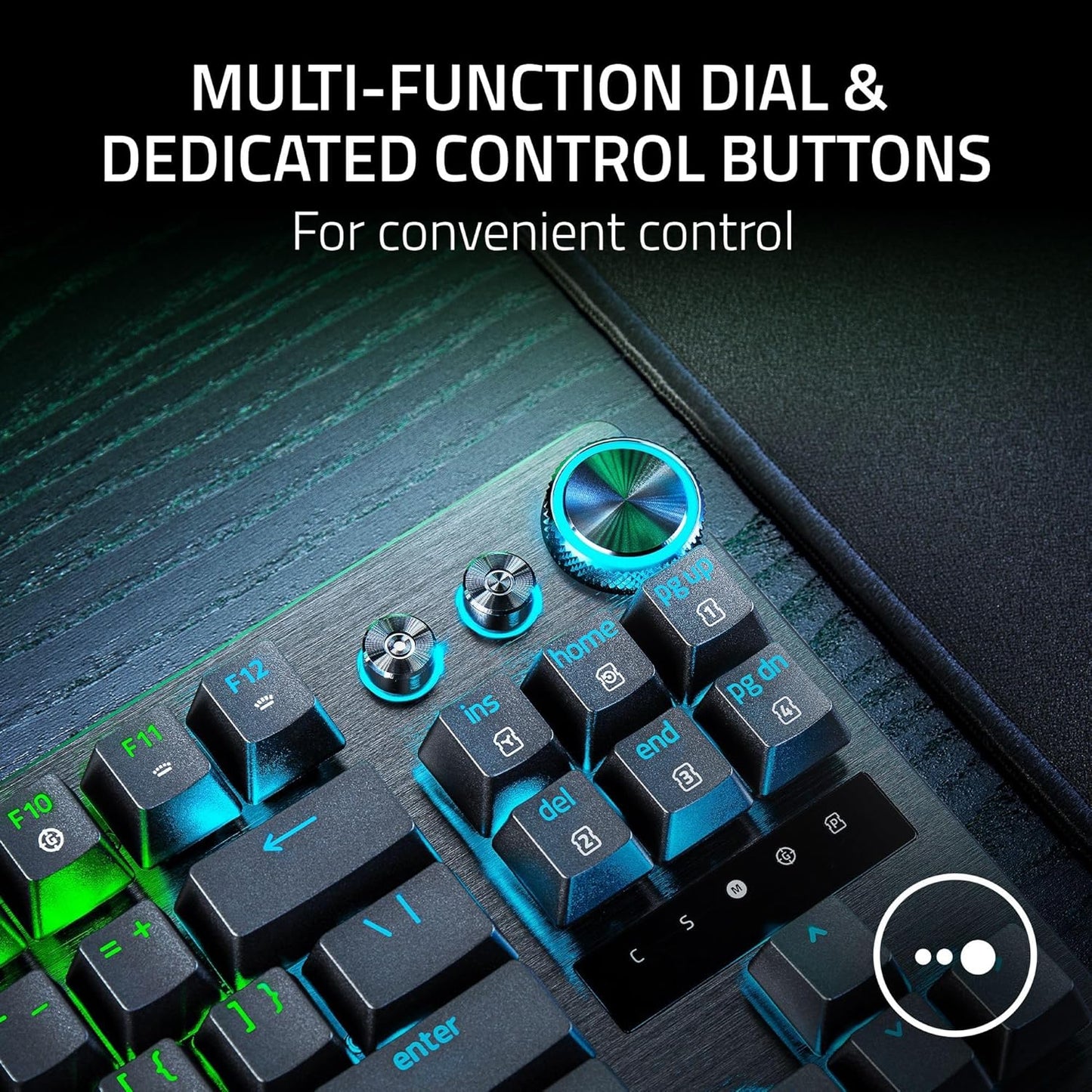 Razer Huntsman V3 Pro TKL Esports Gaming Keyboard with Wrist Rest
