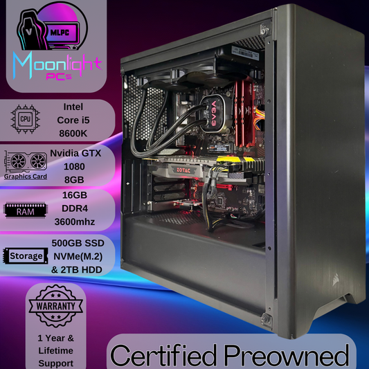Realign P27 - GTX 1080 / Intel i5 8600K