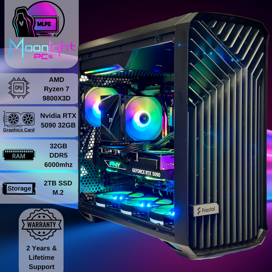 Nova Torrent RGB - Ryzen 7 9800X3D / RTX 5090