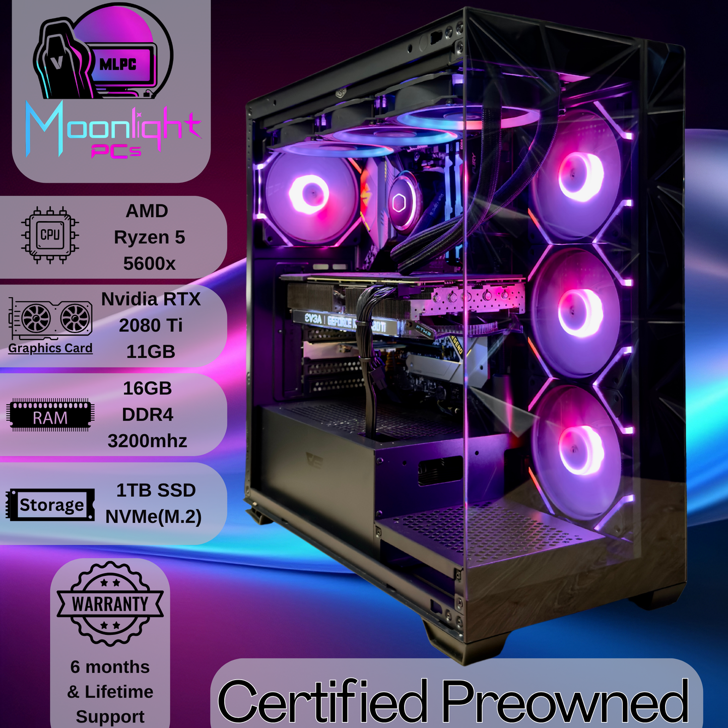 Realign P69 - RTX 2080 Ti / Ryzen 5 5600x