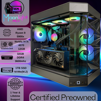 Realign P58 - RTX 4070 / Ryzen 9 5900x