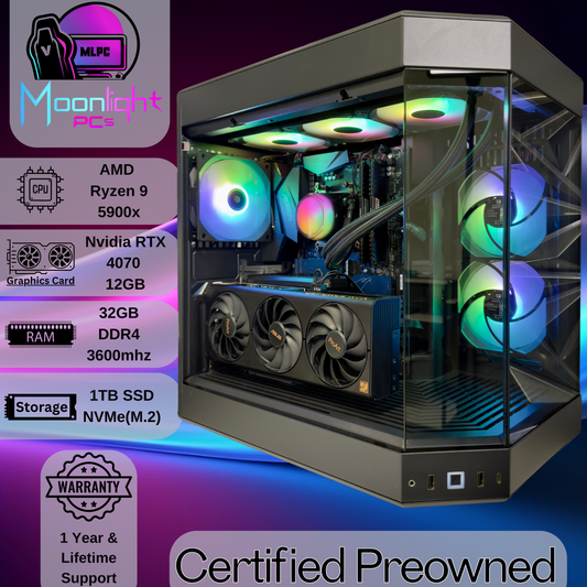 Realign P58 - RTX 4070 / Ryzen 9 5900x