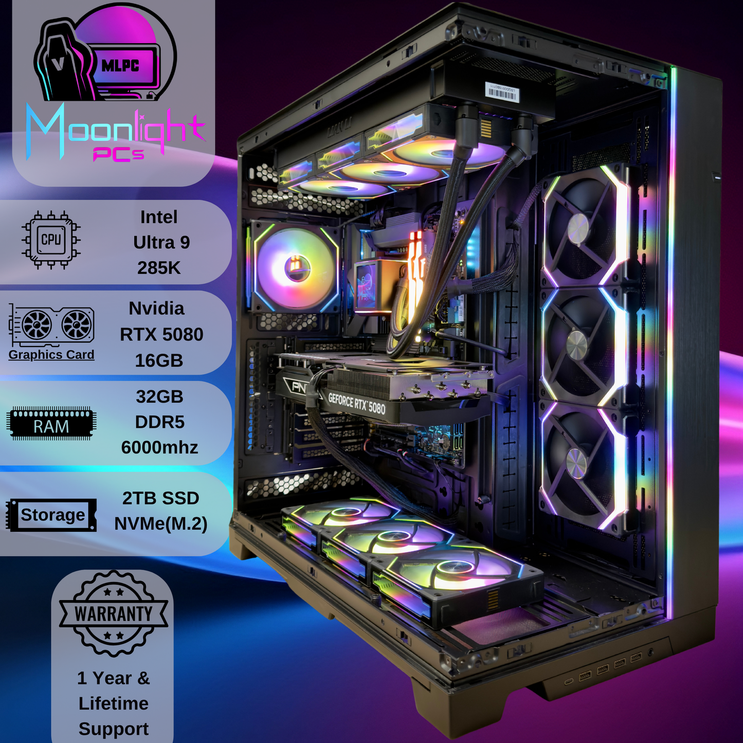 Super Nebula - Ultra 9 285K / RTX 5080 16GB