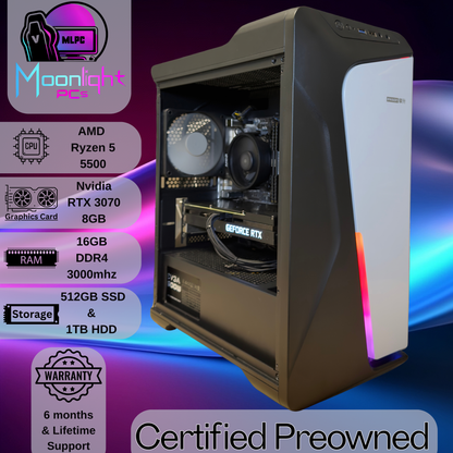 Realign P70 - RTX 3070 / Ryzen 5 5500