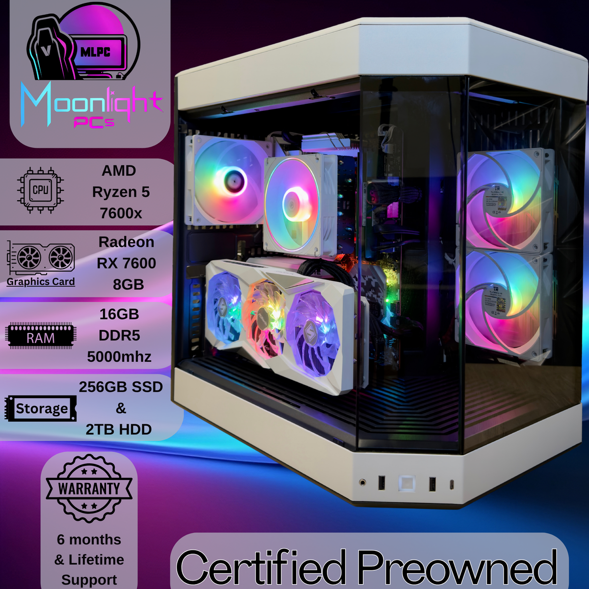 Realign P73 - Rx 7600 (RTX 4060) / Ryzen 5 7600x