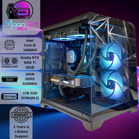 Mini Crescent - Intel i5 14600KF / RTX 5060 Ti 16GB