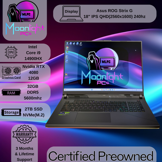 Realign LT4 - RTX 4080 / Intel i9 14900HX