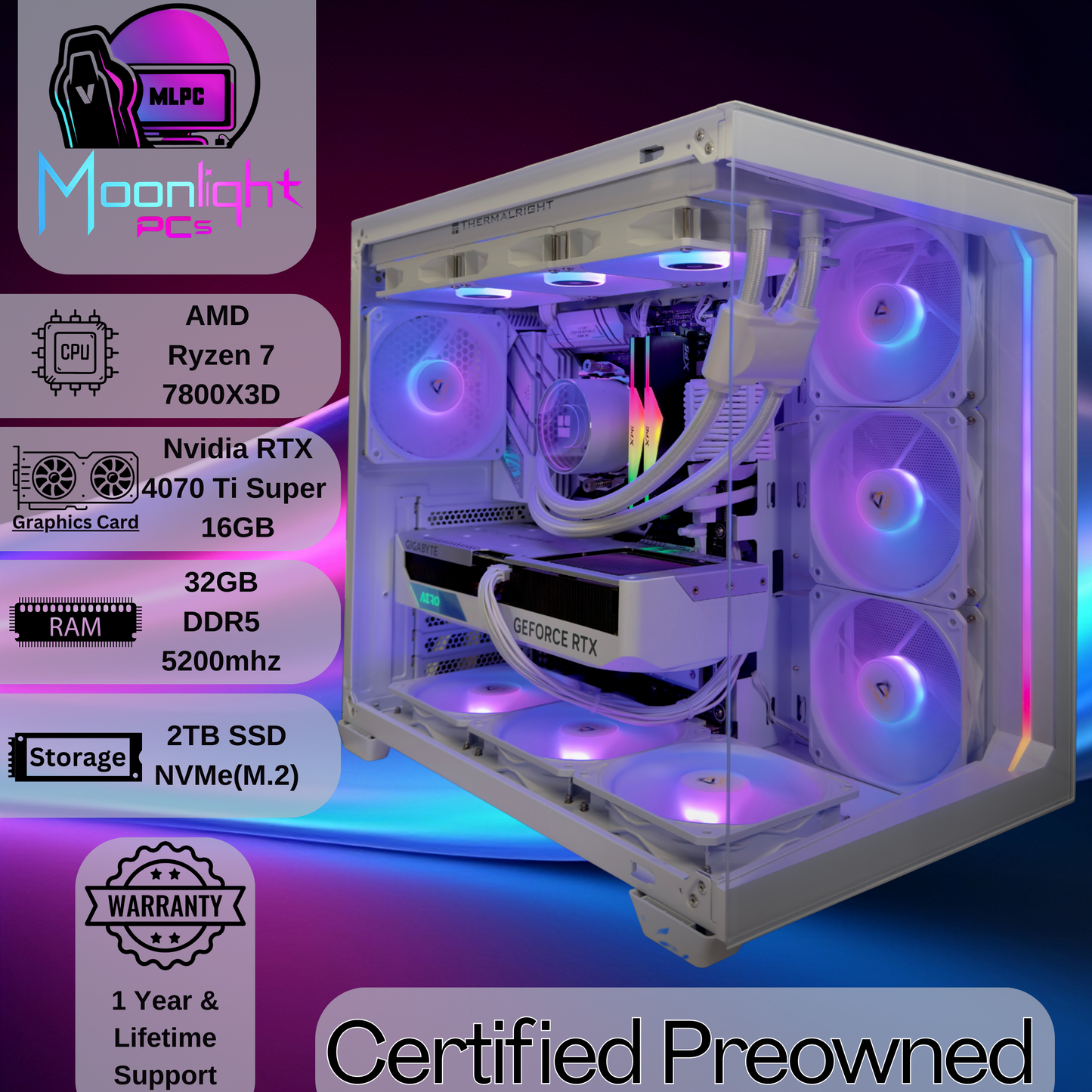 Realign P60 - RTX 4070 Ti Super / Ryzen 7 7800X3D