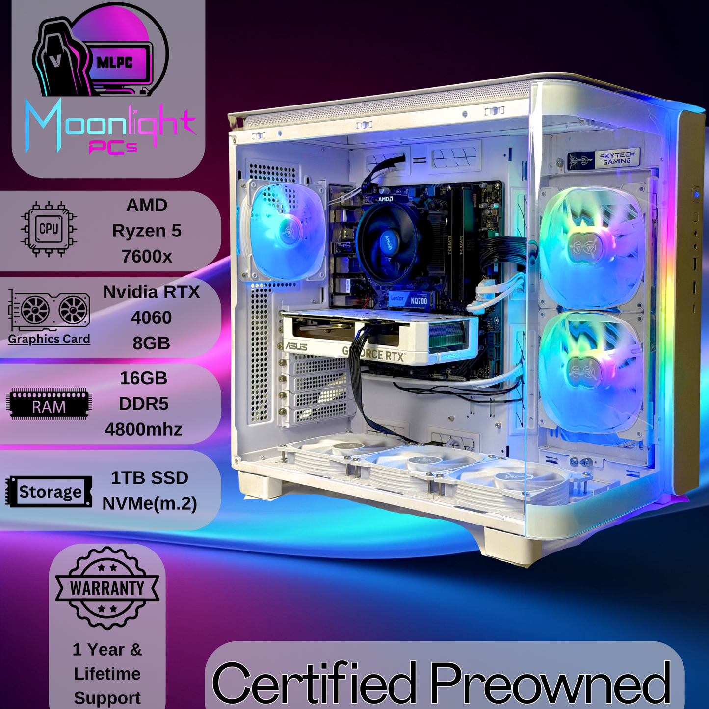 Realign P55 - RTX 4060 / Ryzen 5 7600