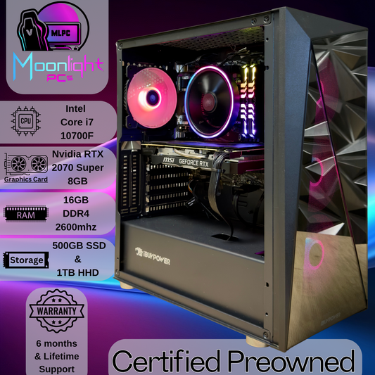 Realign P68 - RTX 2070 Super / Intel i7 10700F