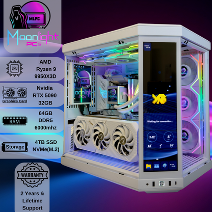 White Super Nova IX - Ryzen 9 9950X3D / RTX 5090
