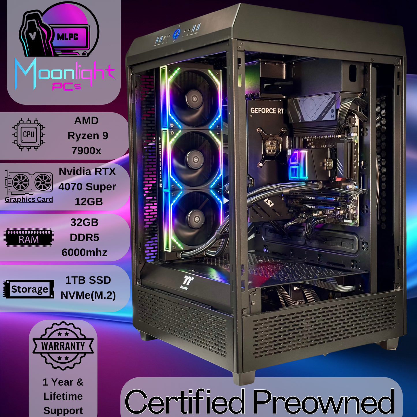 Realign P51 - RTX 4070 Super / Ryzen 9 7900x