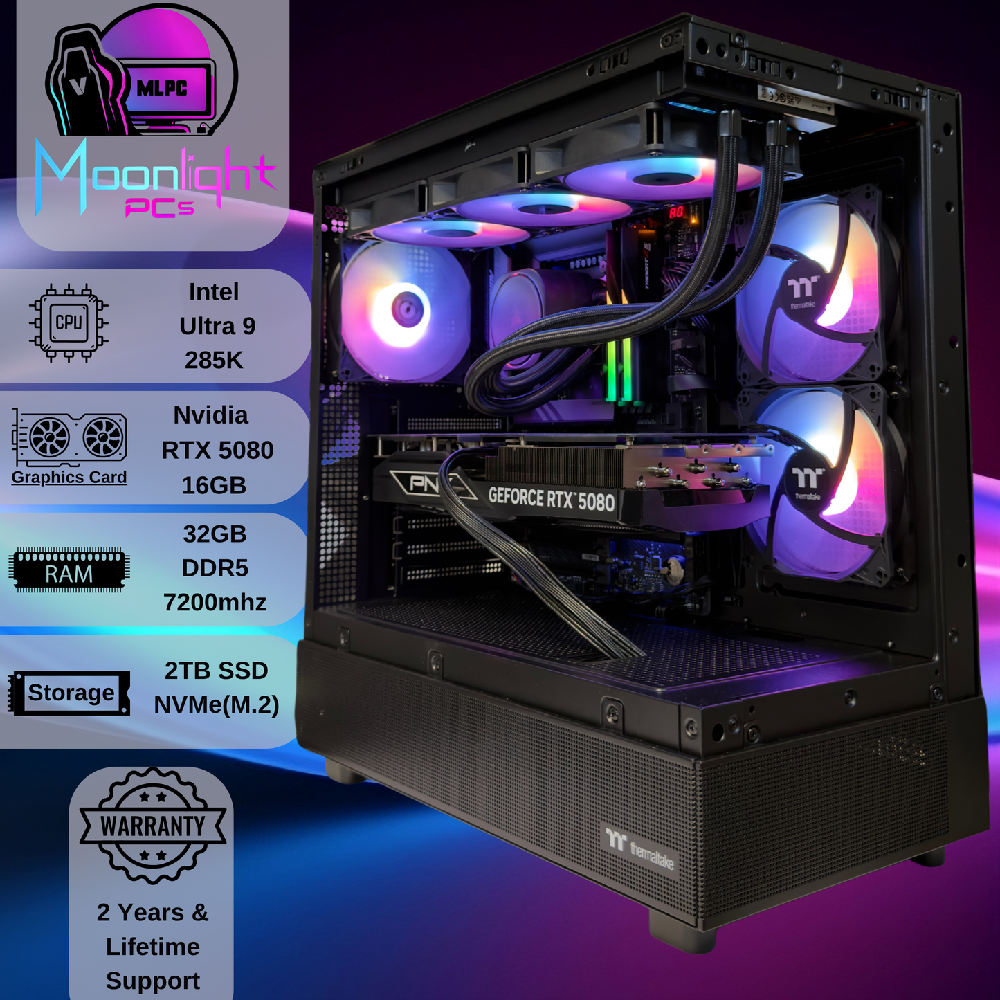 Dark Nebula - Intel Ultra 9 285K / RTX 5080