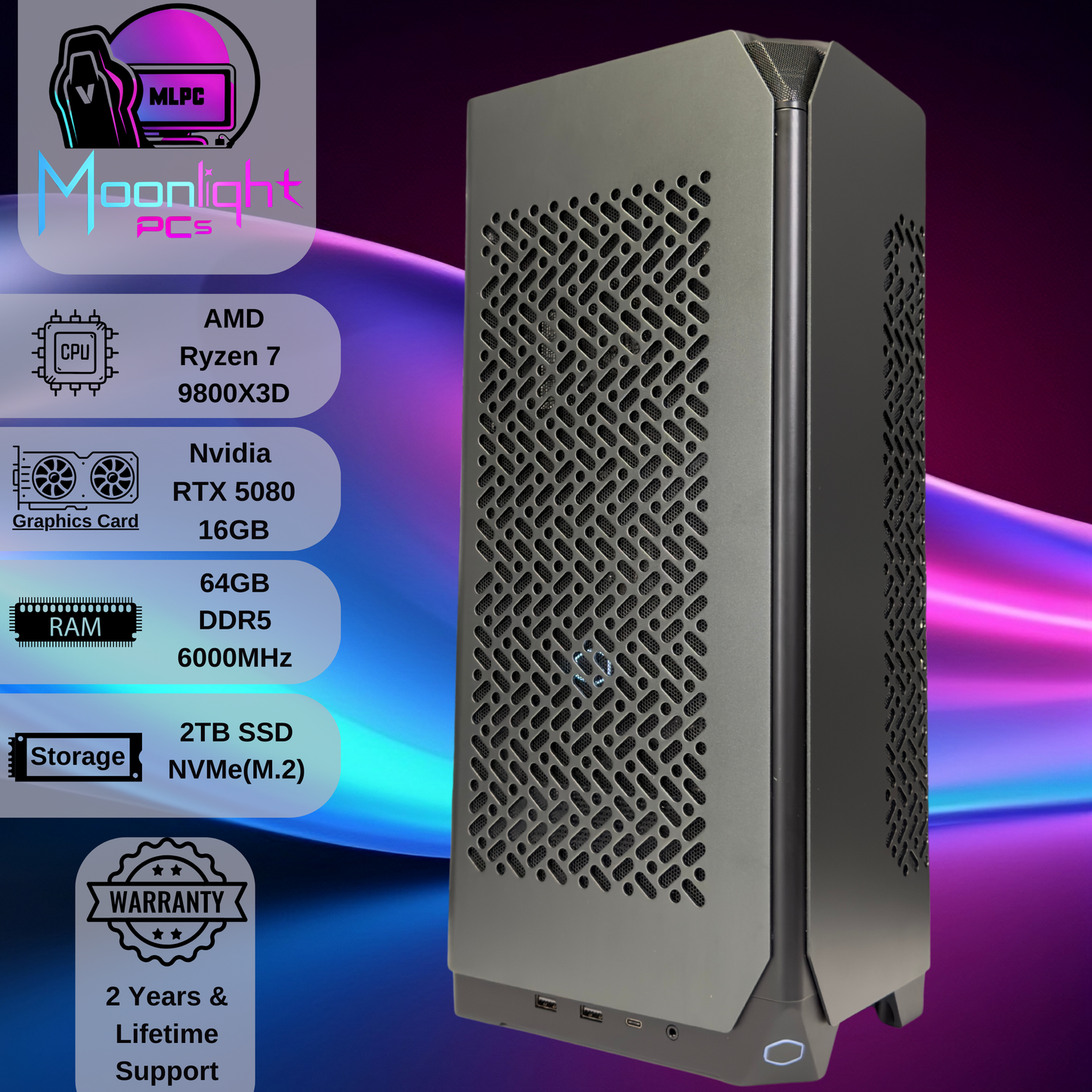 ITX Nova - Ryzen 7 9800X3D / RTX 5080