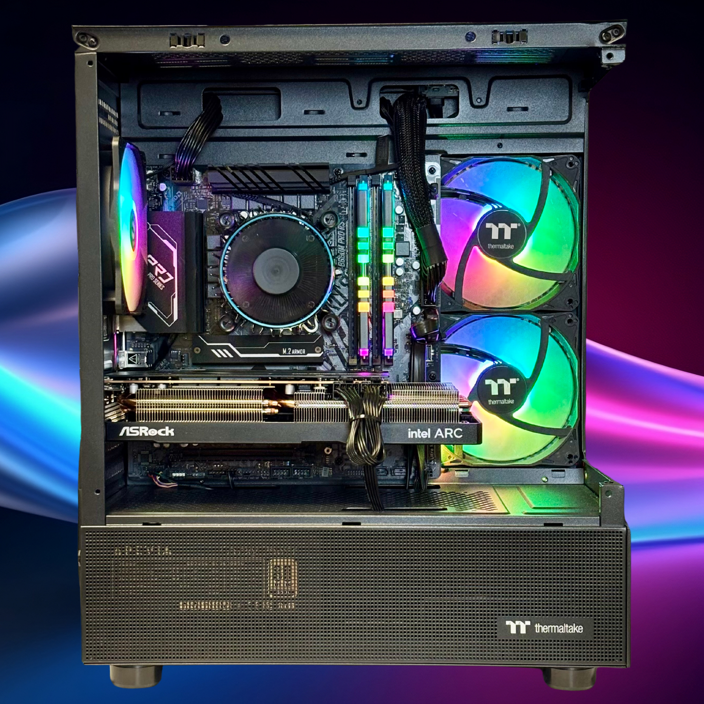MoonBeam - Intel i3 12100F / Arc A580