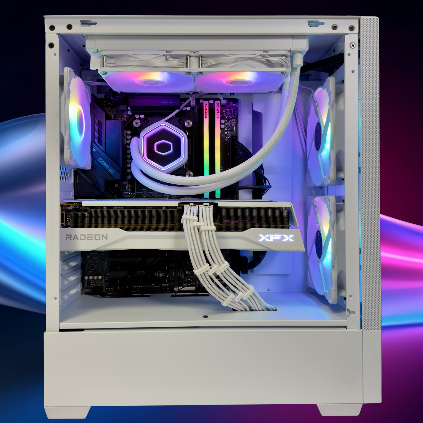 White Eclipse SE1 - Ryzen 7 9800X3D / RX 9070 XT
