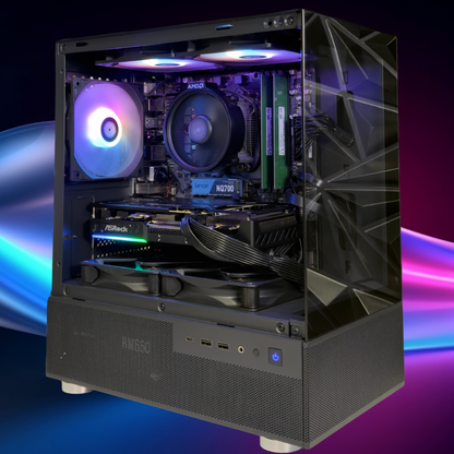 Crescent 60 XT - Ryzen 5 7500F / Rx 9060 XT 16GB