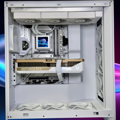 White Out 90 Nebula - Ryzen 9 9950X3D / RTX 5090