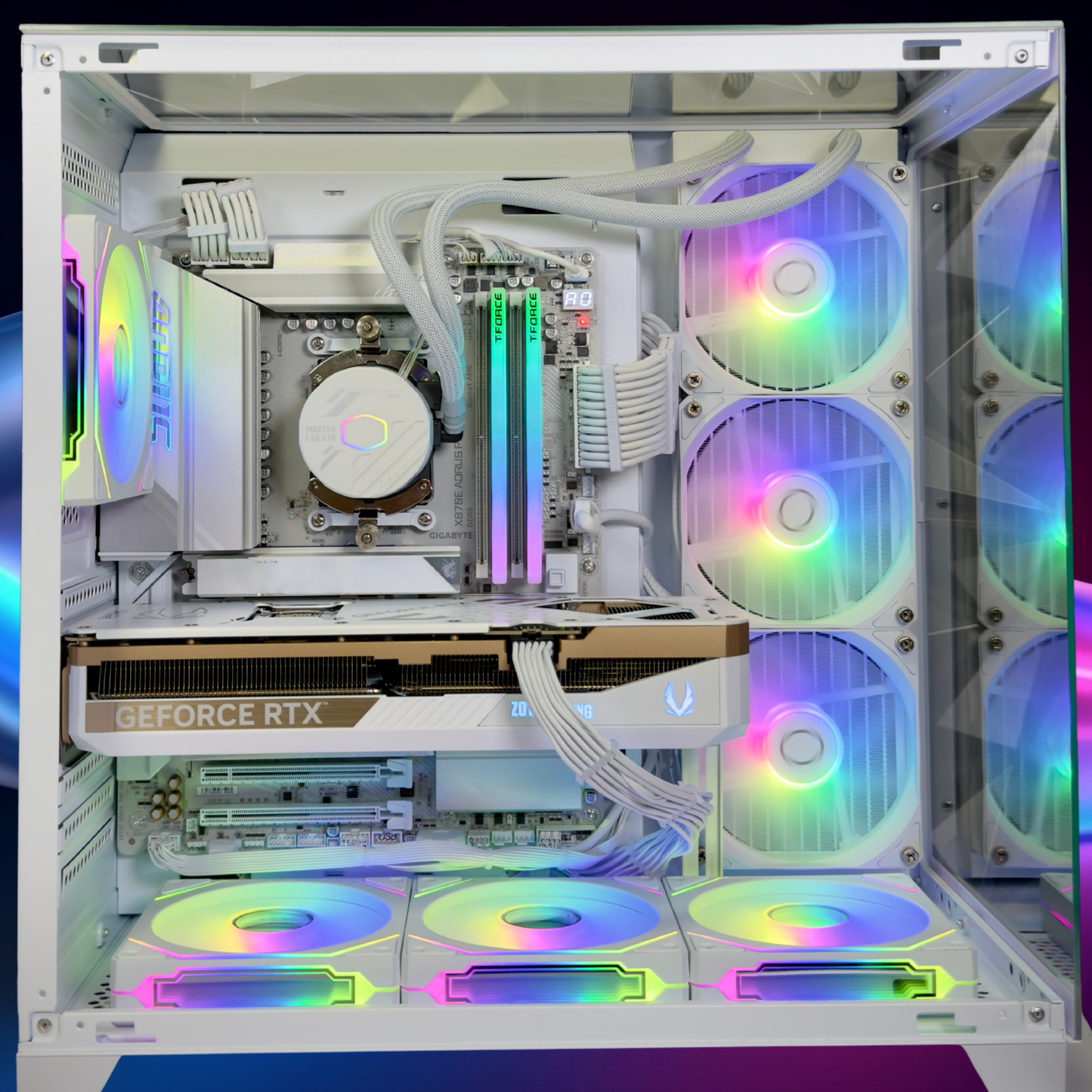 White Eclipse V2 - Ryzen 7 9800X3D / RTX 5070 Ti