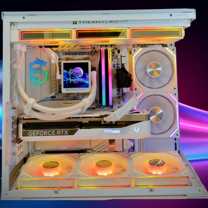White Eclipse Edge FT - Ryzen 7 9800X3D / RTX 5070 Ti