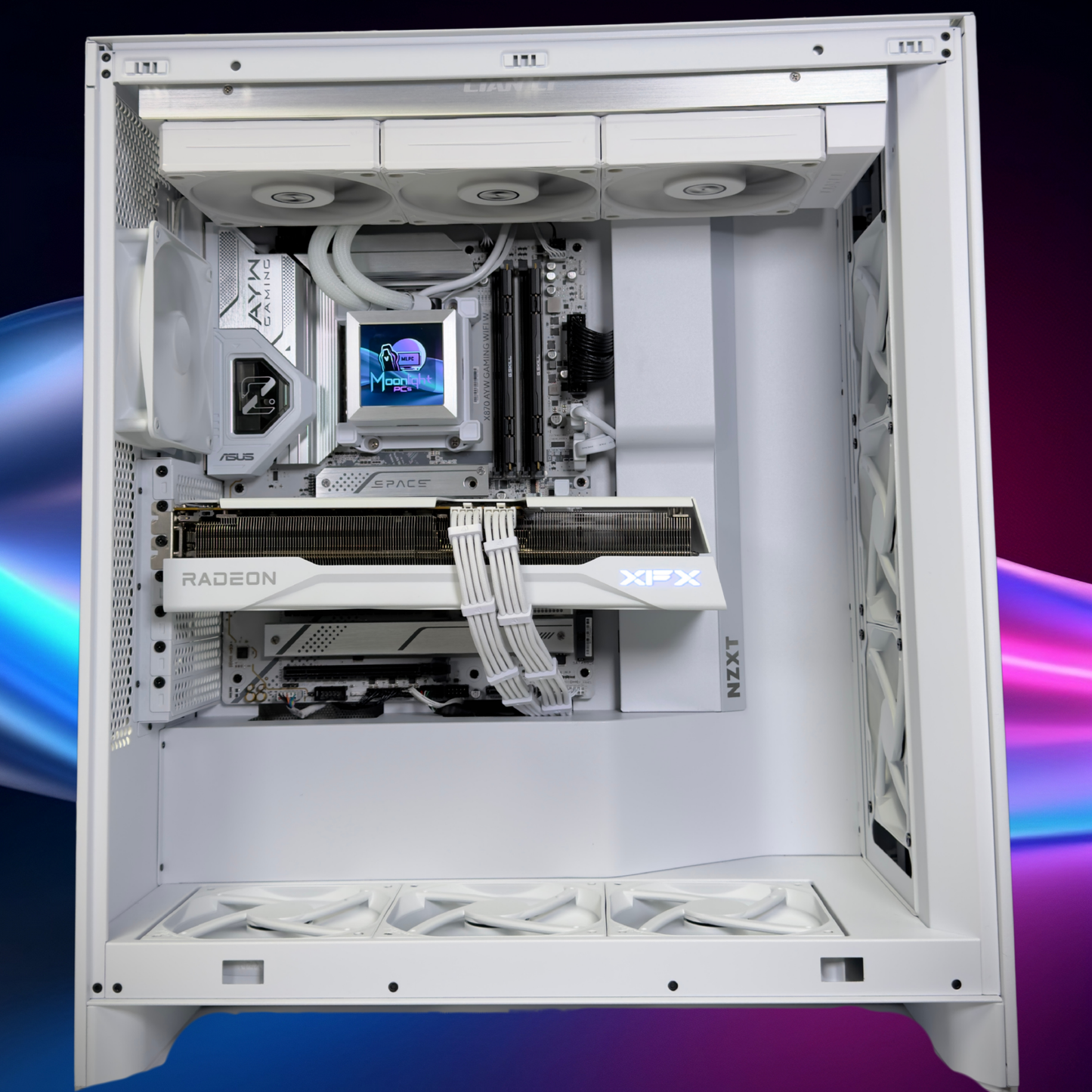 White Out Eclipse XT - Ryzen 7 9800X3D / RX 9070 XT