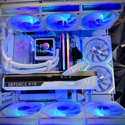 White Eclipse Edge FT - Ryzen 7 9800X3D / RTX 5070 Ti
