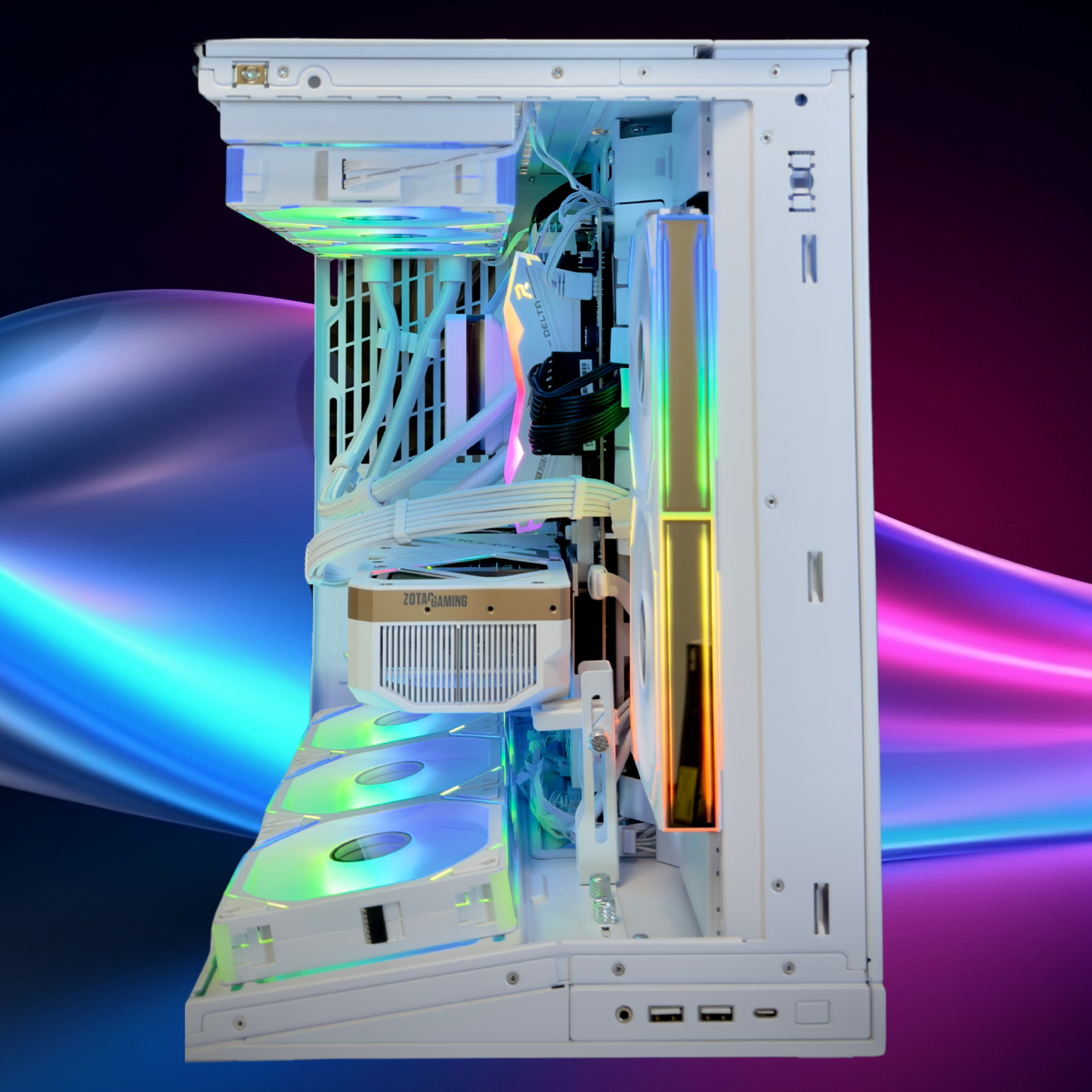 White Eclipse Edge FT - Ryzen 7 9800X3D / RTX 5070 Ti