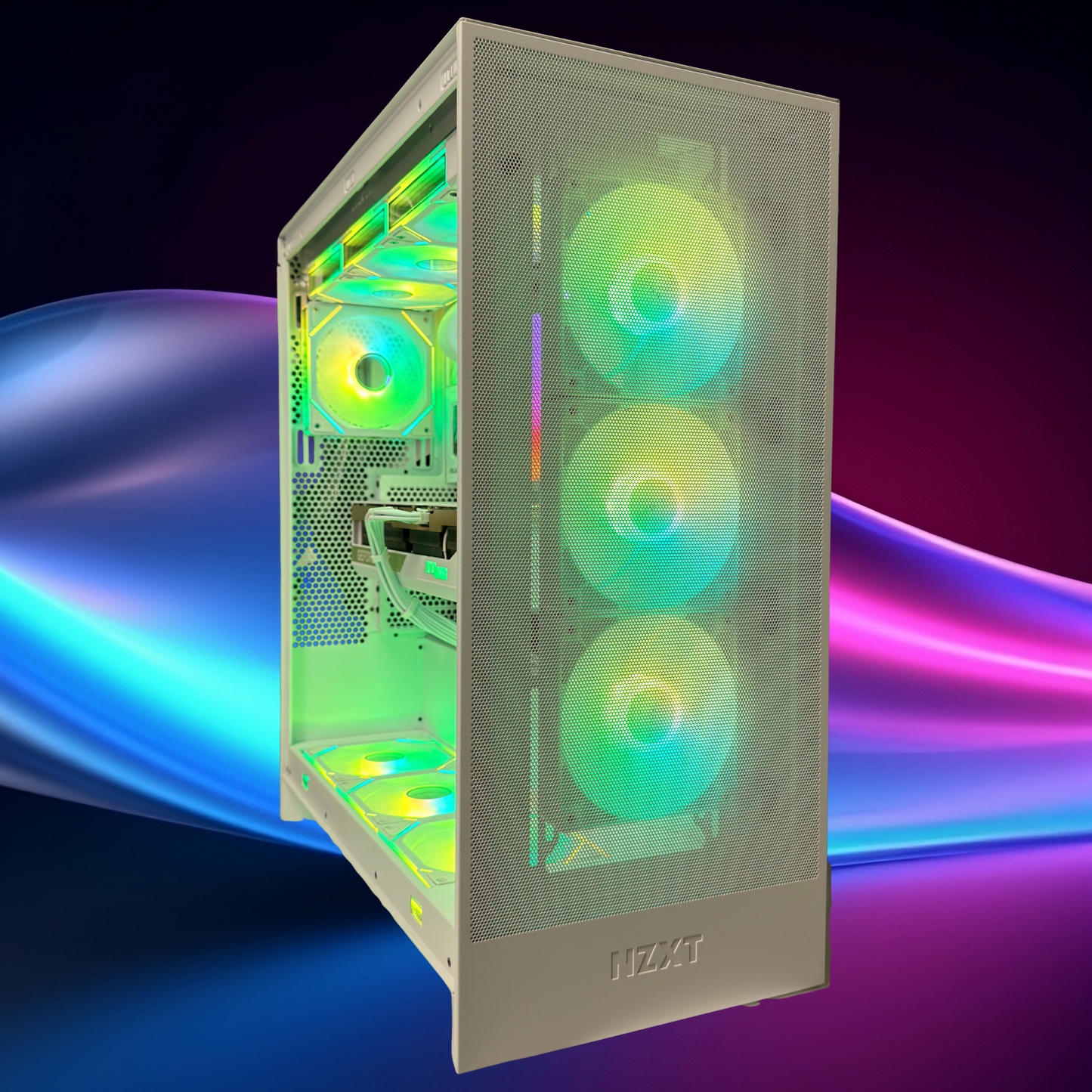 White 90 Nebula - Ryzen 7 9800X3D / RTX 5090