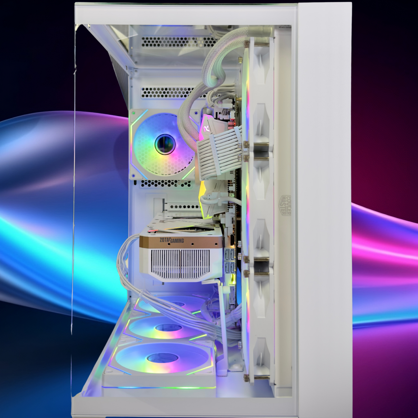 White Eclipse V2 - Ryzen 7 9800X3D / RTX 5070 Ti