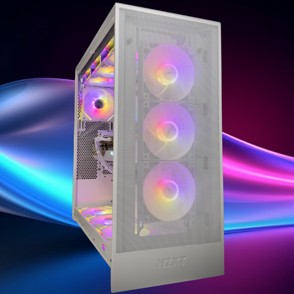 White AF Eclipse - Ryzen 7 9800X3D / RTX 5070 Ti