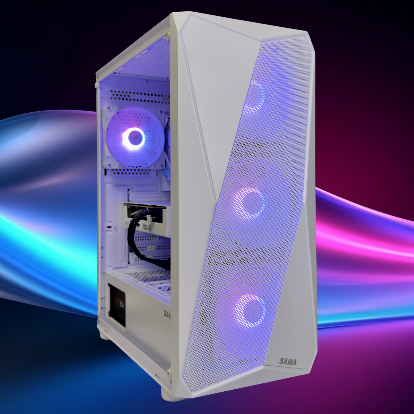 White Lunate  V2 - Ryzen 5 7500F / RTX 5060