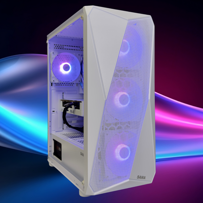 White Lunate  V2 - Ryzen 5 7500F / RTX 5060