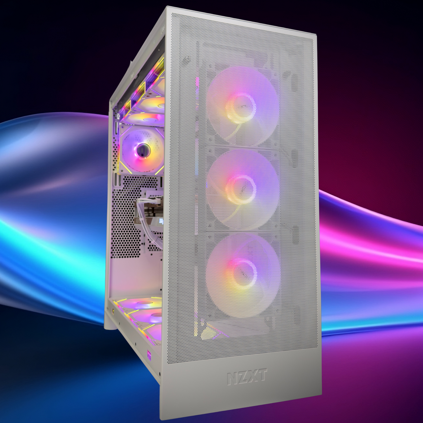 White 90 Nebula - Ryzen 7 9800X3D / RTX 5090