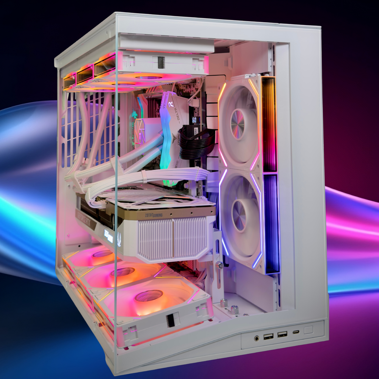 White Nova Edge - Ryzen 7 9800X3D / RTX 5090