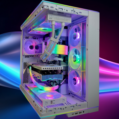 White Sakura Nebula - Ryzen 7 9800X3D / RTX 5080