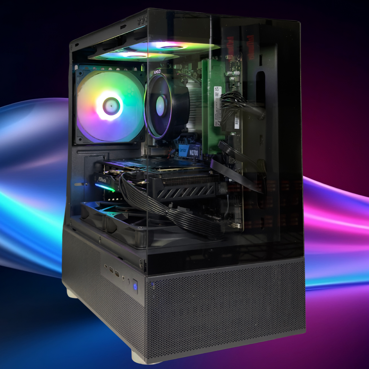 Crescent 60 XT - Ryzen 5 7500F / Rx 9060 XT 16GB