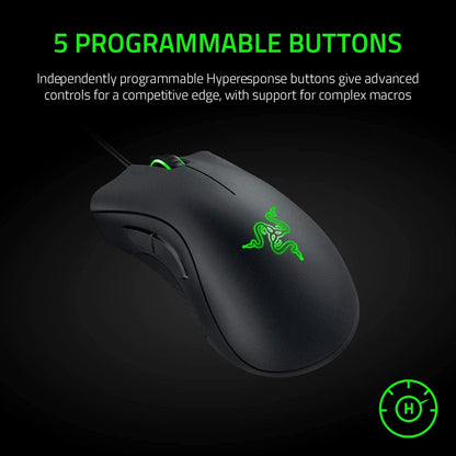 (Black or White) Razer DeathAdder Essential Gaming Mouse