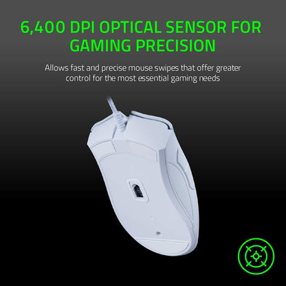 (Black or White) Razer DeathAdder Essential Gaming Mouse