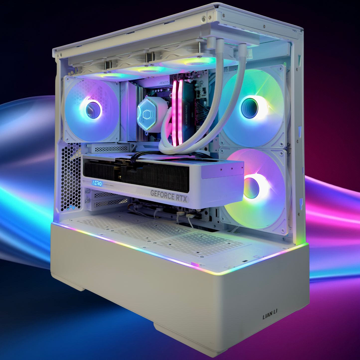 White Eclipse FT - Ryzen 7 9800X3D / RTX 5070 Ti