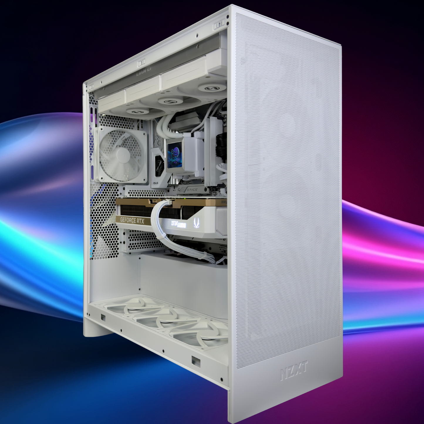White Out 90 Nebula - Ryzen 9 9950X3D / RTX 5090