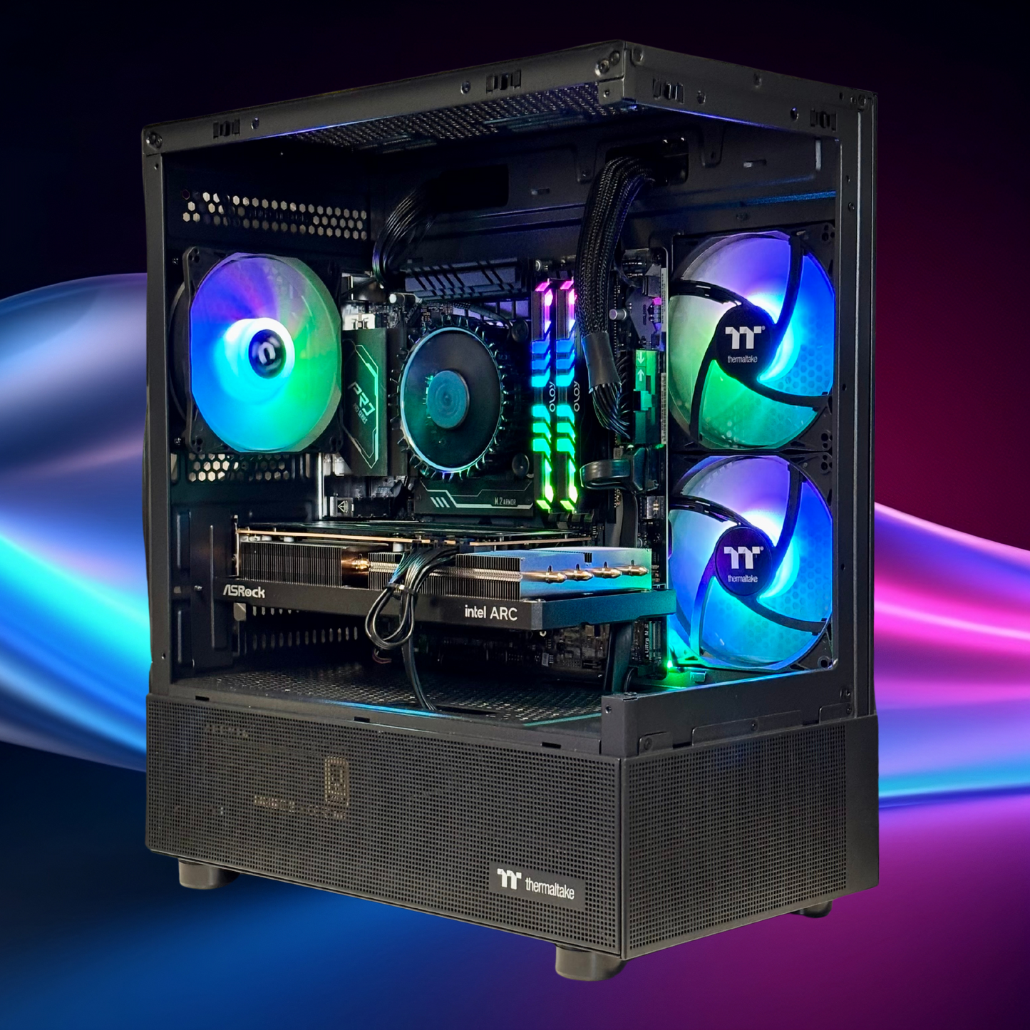 MoonBeam - Intel i3 12100F / Arc A580