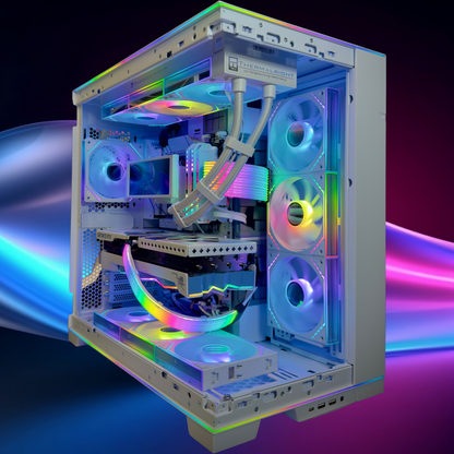 White Sakura Nebula - Ryzen 7 9800X3D / RTX 5080