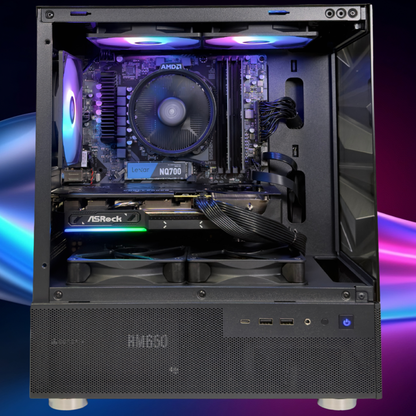 Crescent 60 XT - Ryzen 5 7500F / Rx 9060 XT 16GB