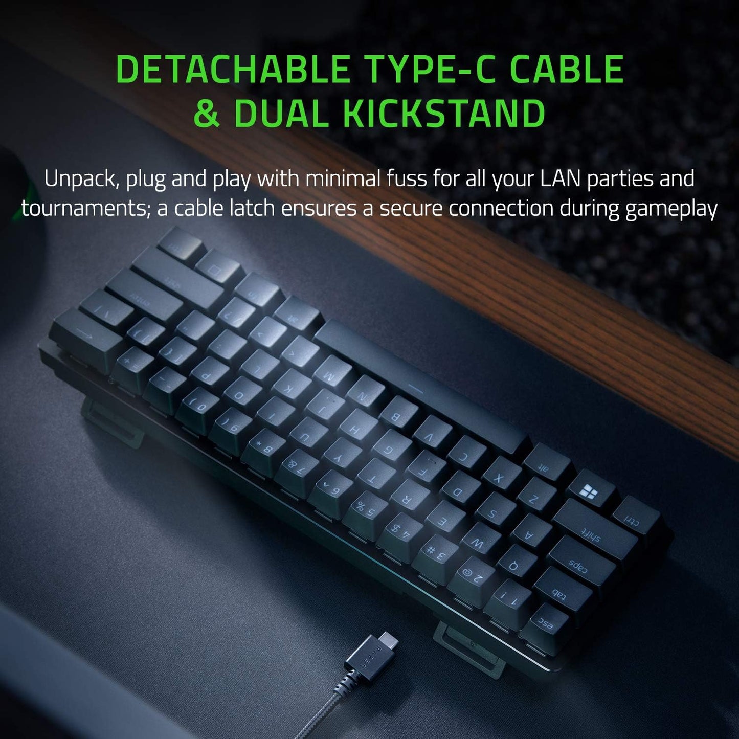 (Black or White) Razer Huntsman Mini 60% Gaming Keyboard